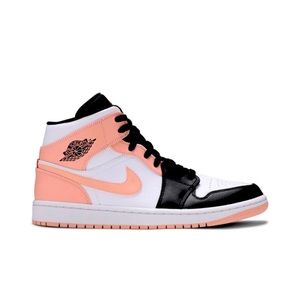 peach jordan 1. wmn size 9